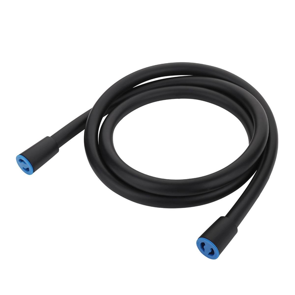 Душевой шланг Perla поливинилхлорид 150 см Черный (PSH857)