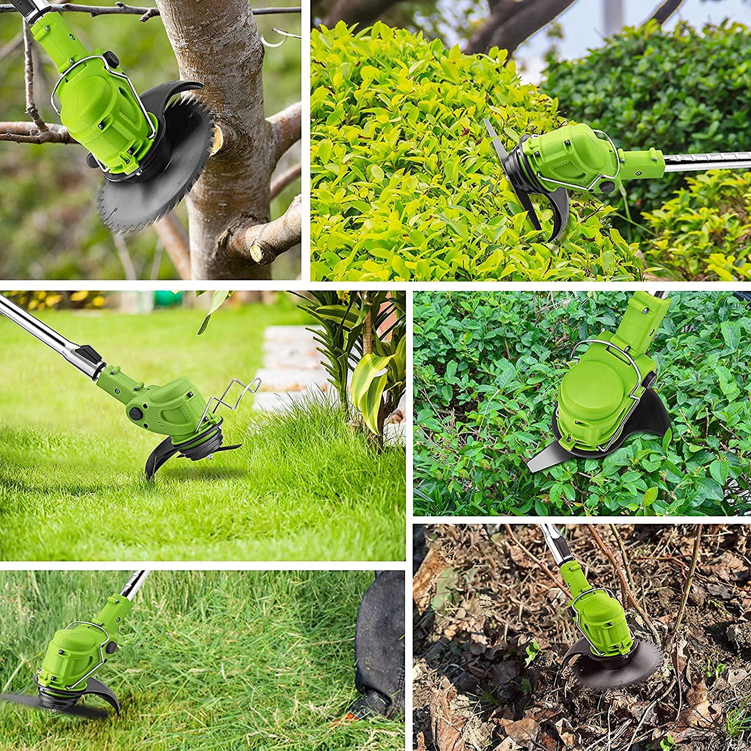 Тример для трави THO Lux акумуляторний 8 насадок 2 АКБ (Lux8) - фото 15 Тример для трави THO Lux акумуляторний 8 насадок 2 АКБ (Lux8) - фото 15