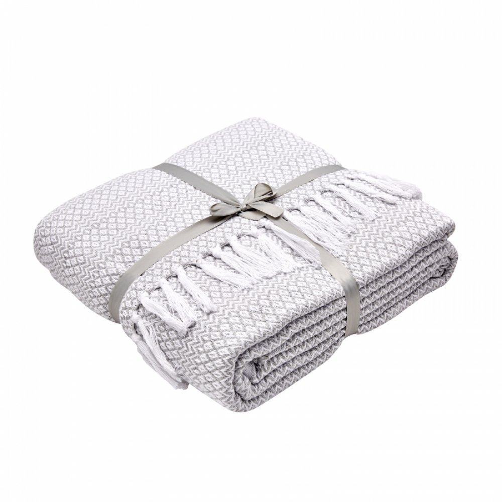 Покривало піке Karaca Home Levi a.gri євро 200х230 см Світло-сірий (svt-2000022279567) - фото 1