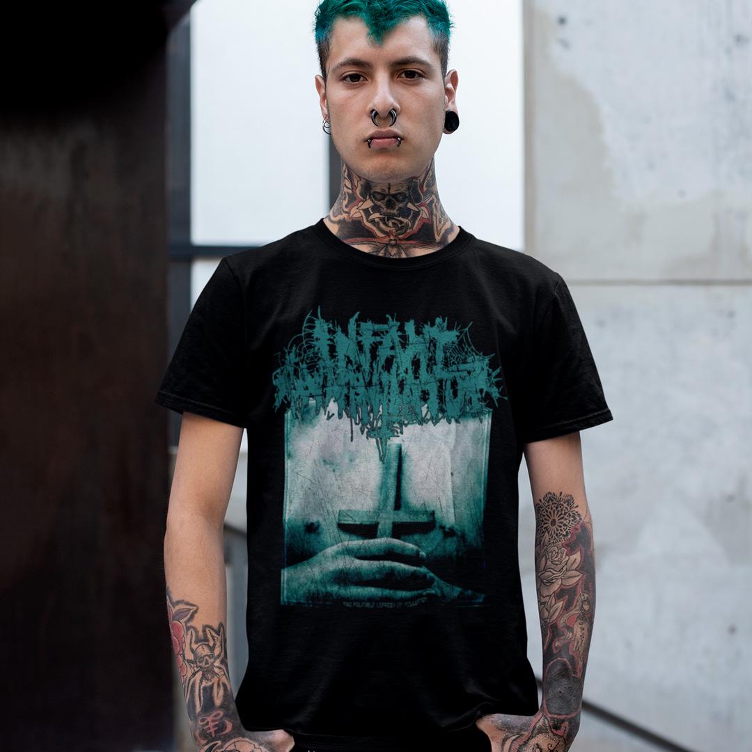 Футболка унісекс Infant Annihilator The Palpable Leprosy of Pollution XS Чорний (00000002387) Футболка унісекс Infant Annihilator The Palpable Leprosy of Pollution XS Чорний (00000002387)