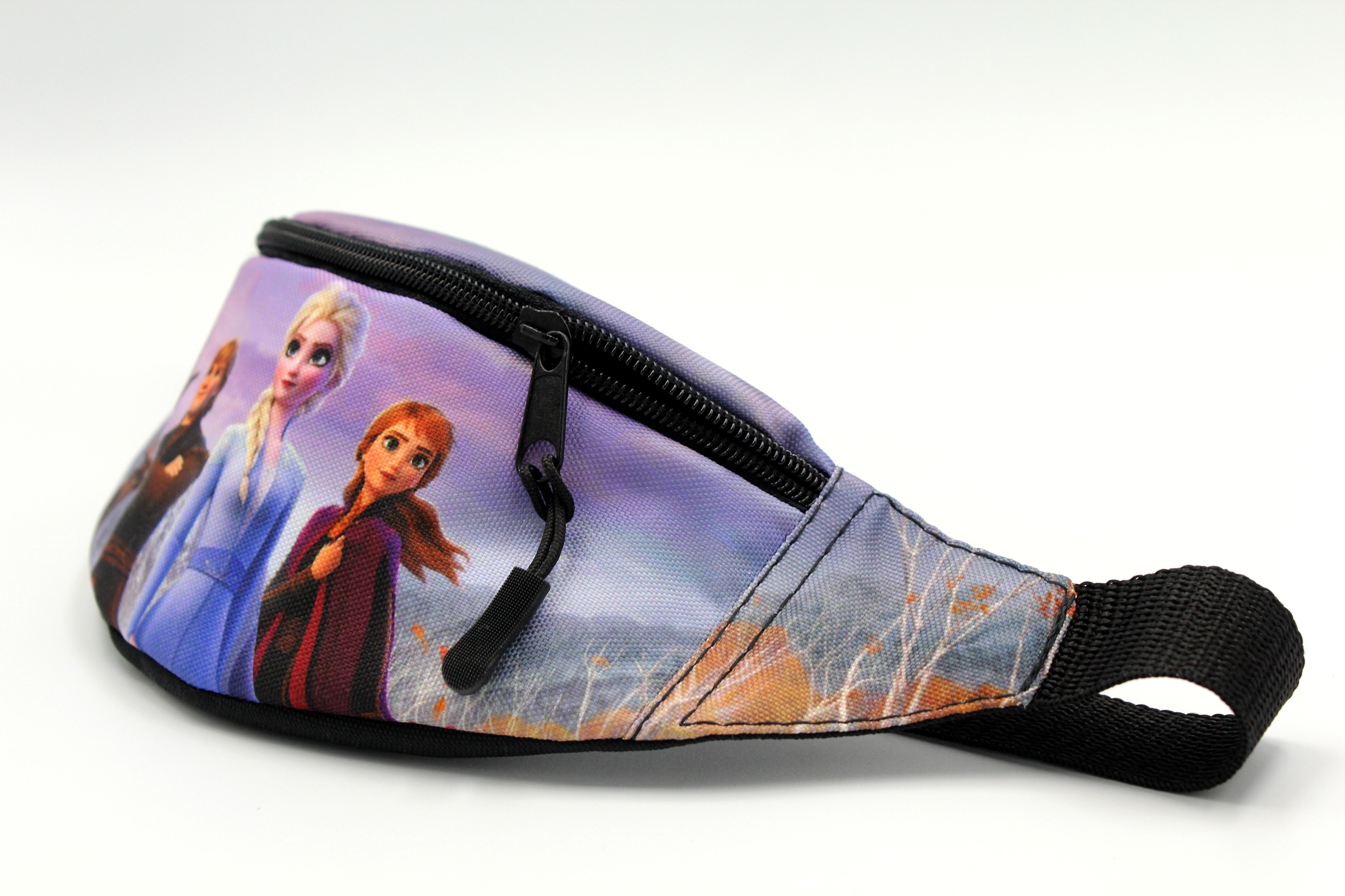 Бананка для девочки с регулирующим ремешком 4-8 лет Frozen Анна и Эльза (Д-035) - фото 6 Бананка для девочки с регулирующим ремешком 4-8 лет Frozen Анна и Эльза (Д-035) - фото 6