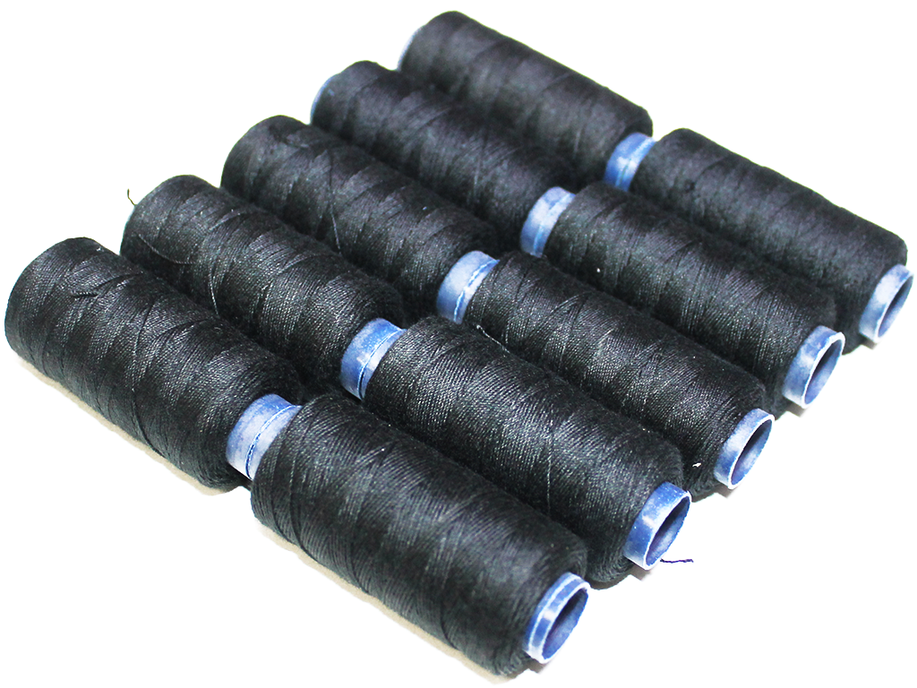 Нитки №30 10 шт. Чорний Нитки №30 10 шт. Чорний