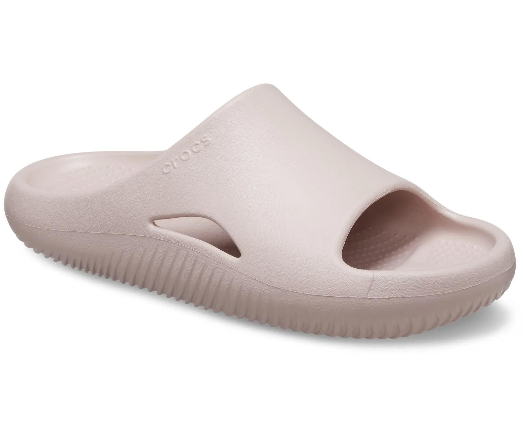 Шльопанці жіночі Crocs Mellow Slide M6W8 р. 38 24,5 см Pink Clay (208392) - фото 2 Шльопанці жіночі Crocs Mellow Slide M6W8 р. 38 24,5 см Pink Clay (208392) - фото 2