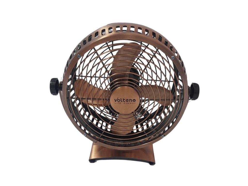 Вентилятор настольный Volteno VO1940 Медный (VO1940) - фото 3 Вентилятор настольный Volteno VO1940 Медный (VO1940) - фото 3