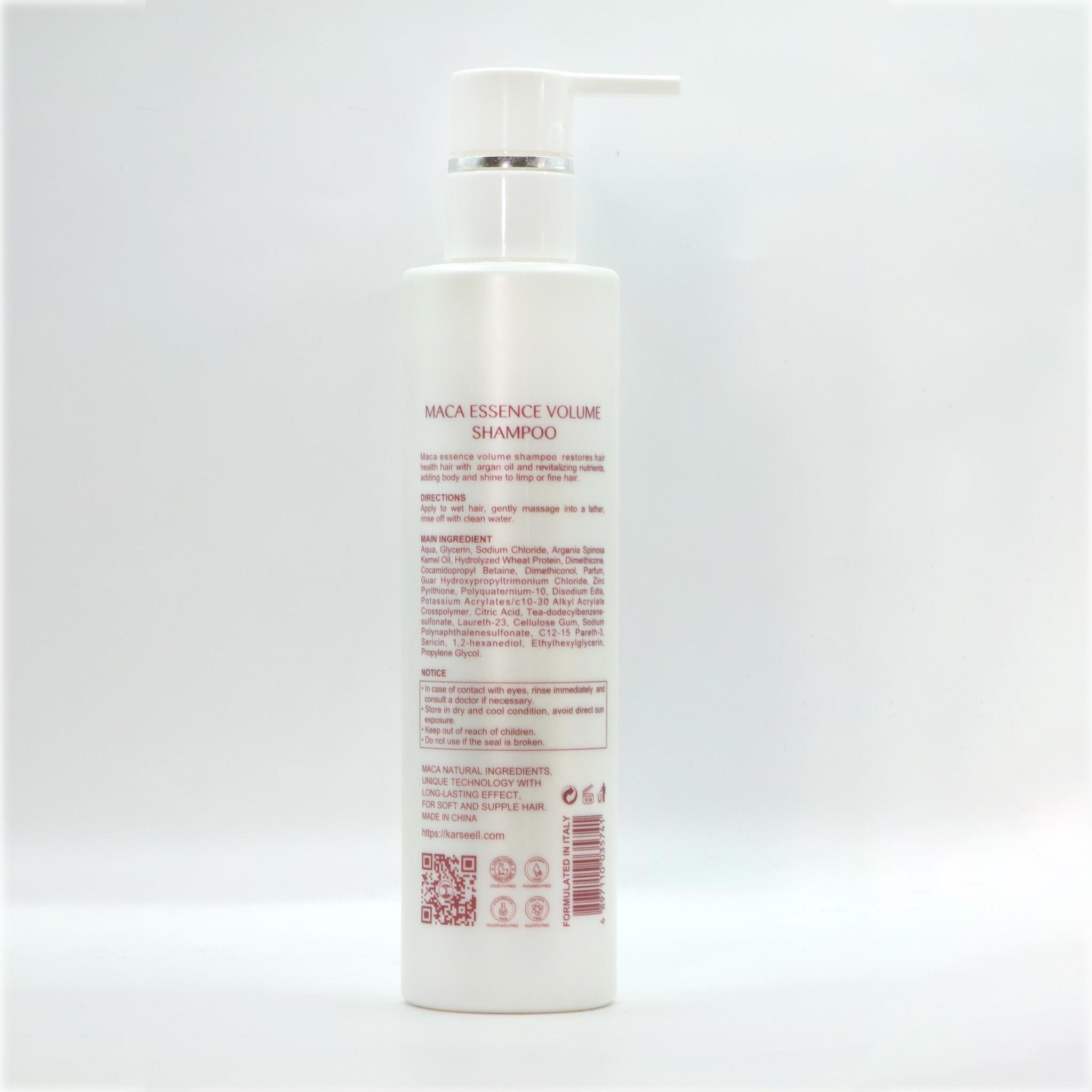 Шампунь для об'єма Karseell Maca Essence Volume Shampoo 200 мл - фото 2