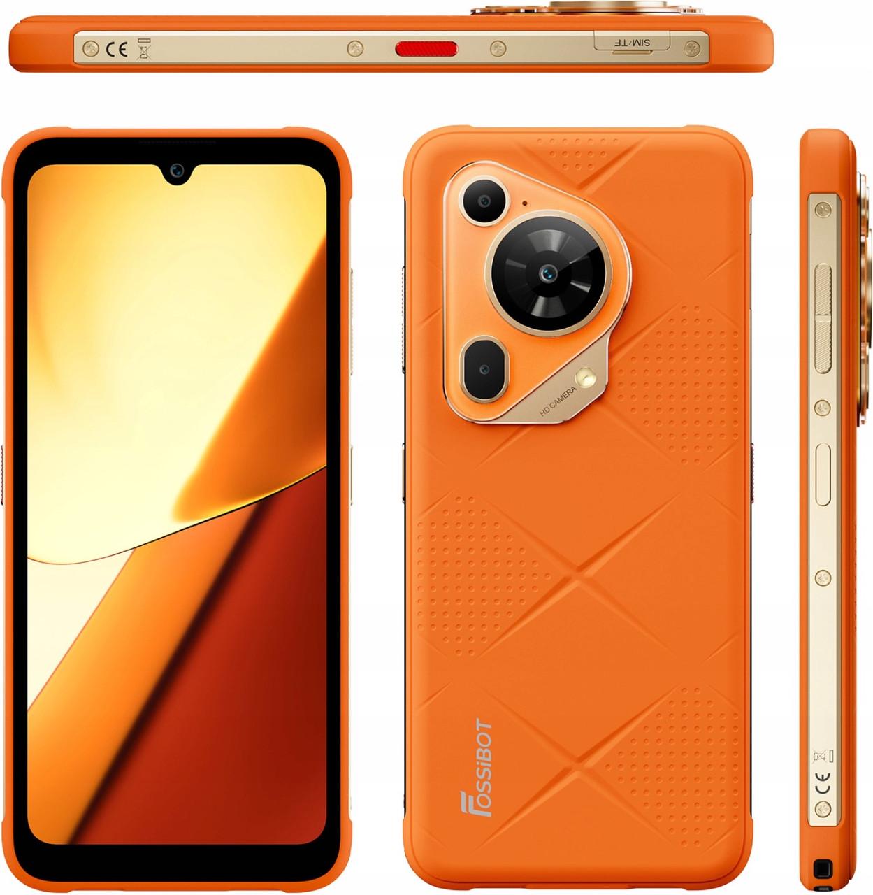 Смартфон Fossibot F112 PRO 5G 8/256 Гб Global Version Flame Orange (2609212205) - фото 2 Смартфон Fossibot F112 PRO 5G 8/256 Гб Global Version Flame Orange (2609212205) - фото 2
