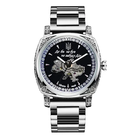 Наручные часы Awarder 021-3D Silver-Black Steel (394) Наручные часы Awarder 021-3D Silver-Black Steel (394)