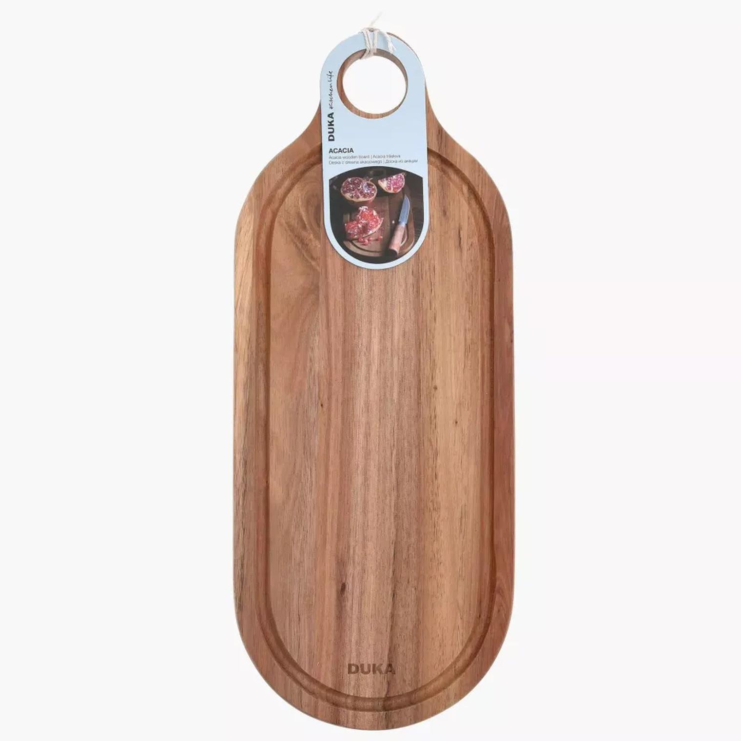 Дошка обробна DUKA ACACIA 37,5x15 см Дерево (2220323) - фото 3 Дошка обробна DUKA ACACIA 37,5x15 см Дерево (2220323) - фото 3