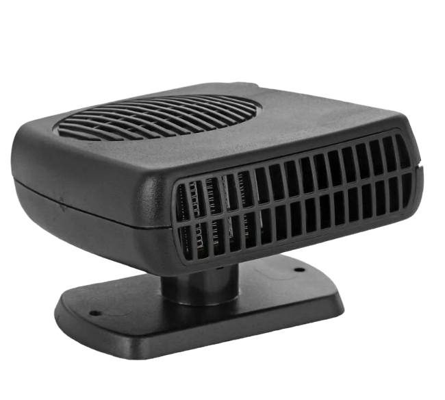 Автомобильный тепловентилятор и обдув стекол 2в1 Auto Heater Fan Climo sj-006 Черный