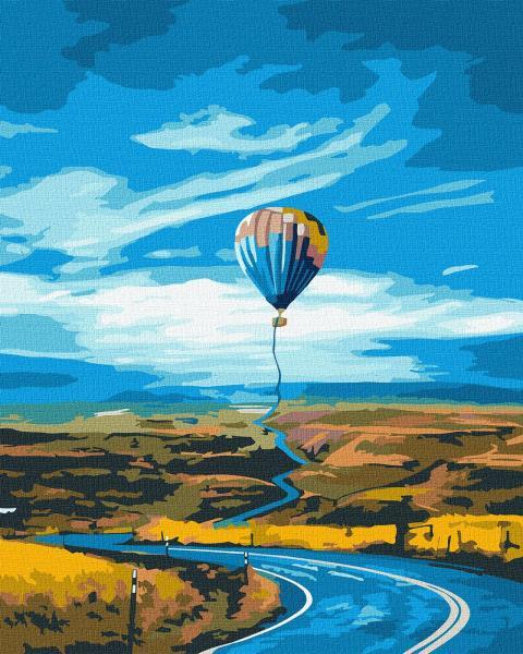 Картина по номерам Идейка Путь на верх 40х50 см в термопакете (KHO2855)