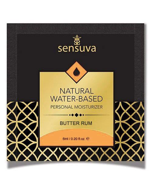 Пробник Sensuva-Natural Water-Based Butter Rum 6 мл (SO3394)