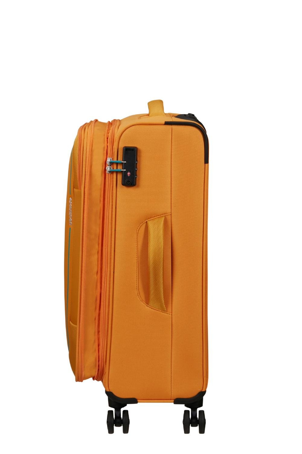 Чемодан American Tourister PULSONIC 68x44x27/30 см Желтый (MD6*06002) - фото 5