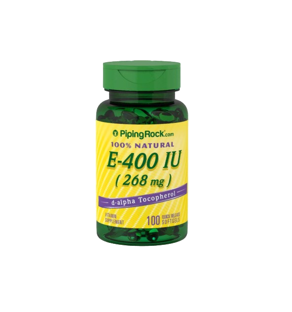 Витамины Vitamin E 400 IU Natural 100 softgels