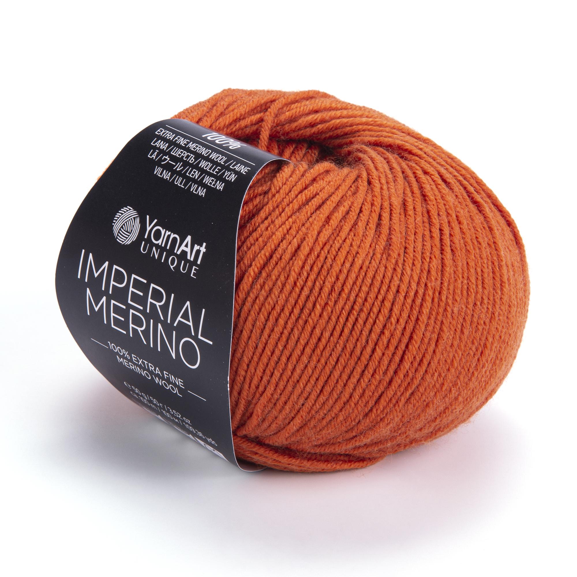 Пряжа YarnArt Imperial Merino 3313 Тыква (6235)