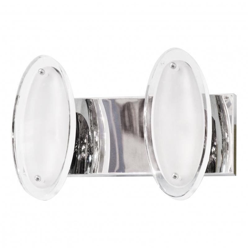 Бра галогенное настенное накладное в спальню Brille HTL-92/2