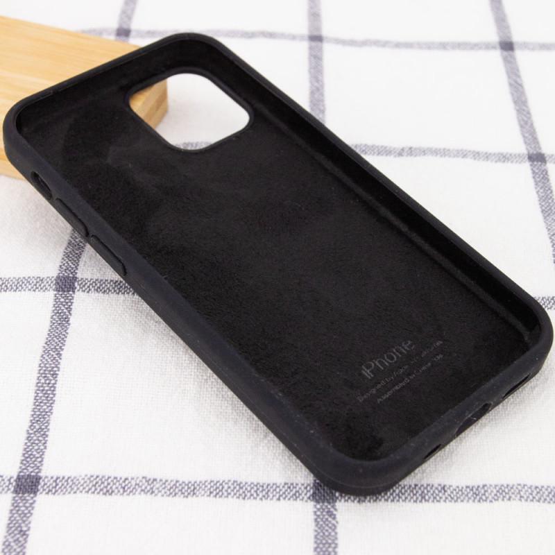 Силіконовий Чохол Накладка Silicone Case для iPhone 14 Plus Чорний - фото 3