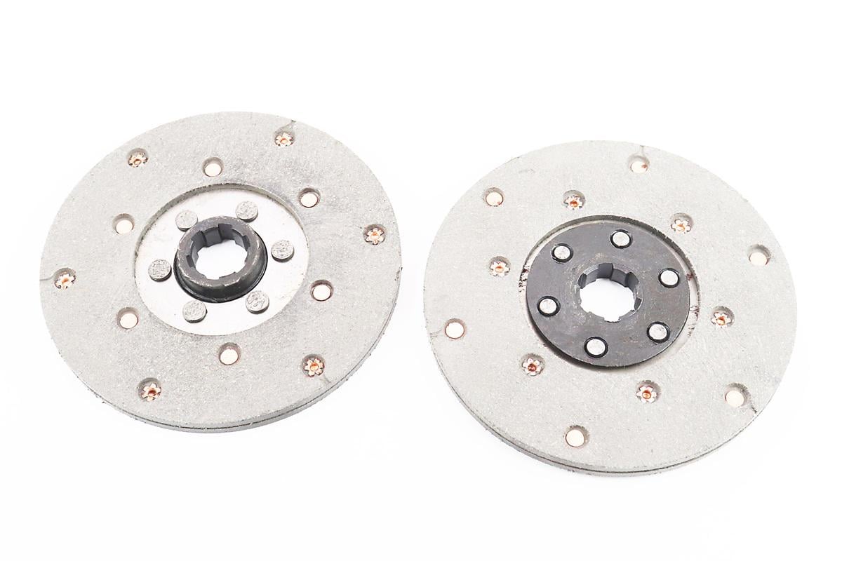 Диск фрикционный сцепления к мотоблокам с двигателем R175A/R195NM и их аналогов 2 шт. (207842)