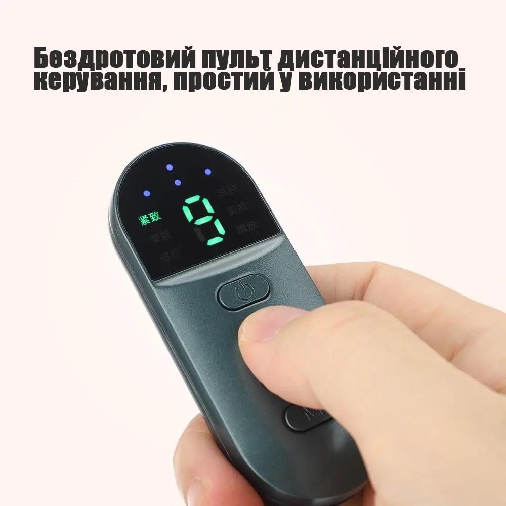 Масажер інтелектуальний для схуднення та підтяжки обличчя побутовий V-face - фото 7