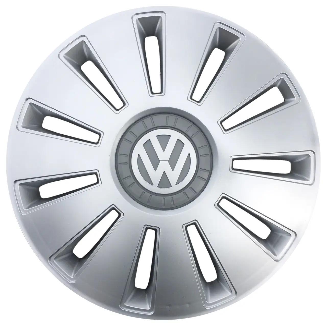 Колпаки на колеса Kenguru REX Volkswagen R16 4 шт. Серебристый (3169934787)