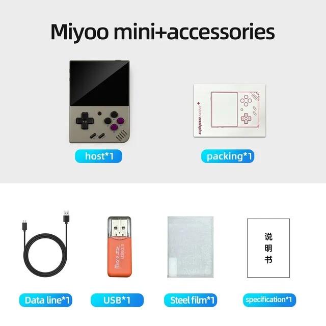 Приставка ретро-ігрова з екраном MIYOO Mini Plus V2 електронна портативна (2316700002) - фото 6