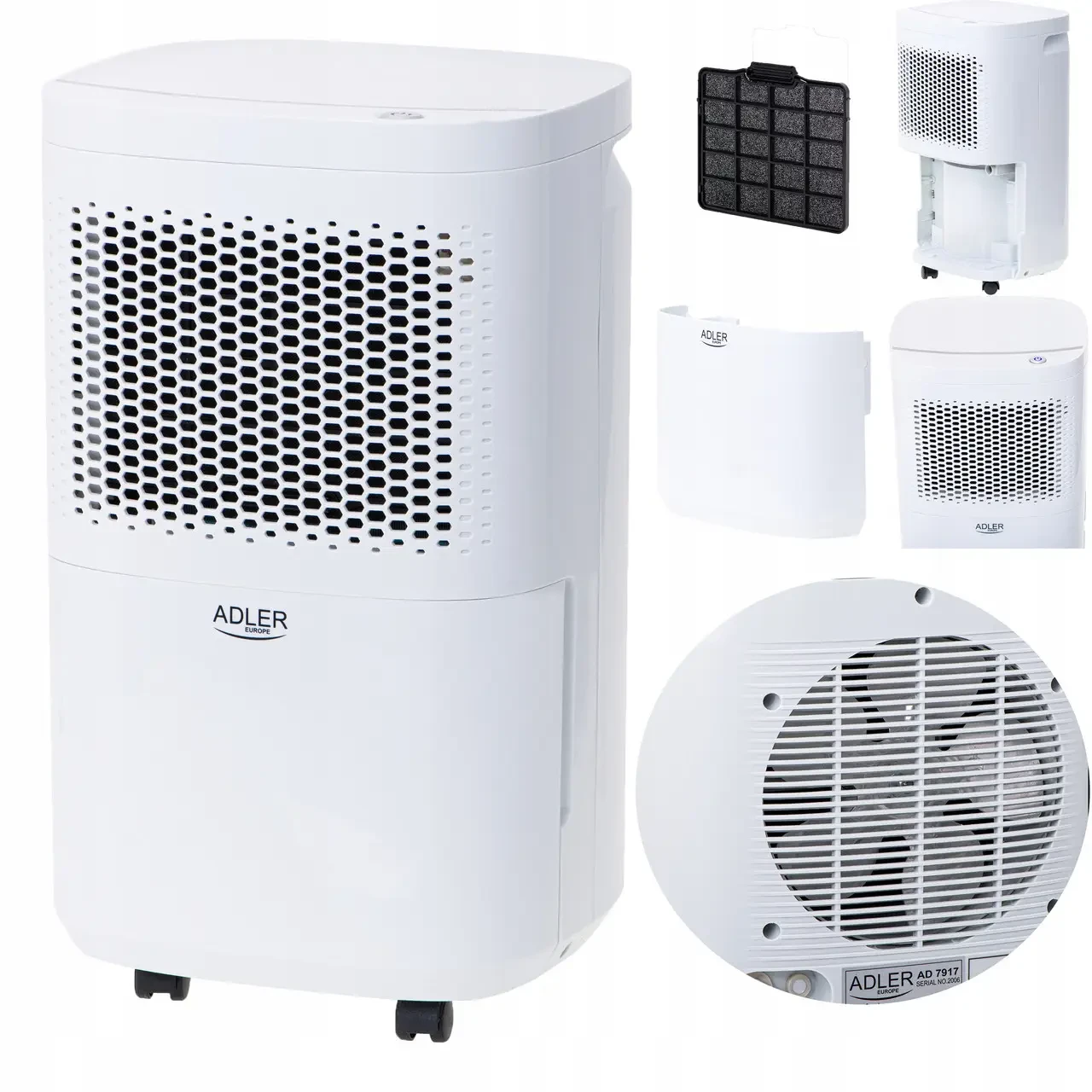 Осушувач повітря Adler AD 7917 компресорний (5902934838665) - фото 5