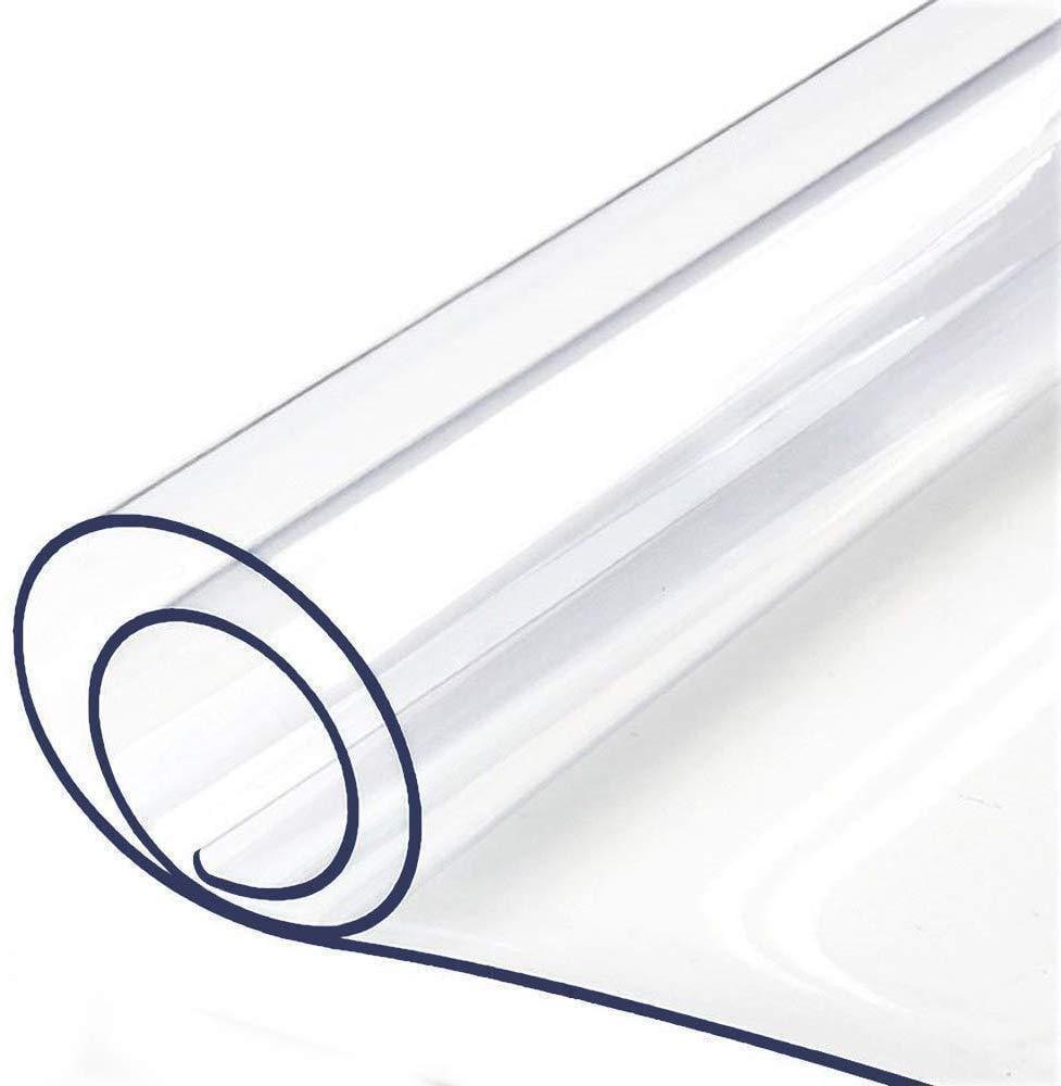 Мягкое стекло-скатерть защитная на стол 60х190 см Прозрачный