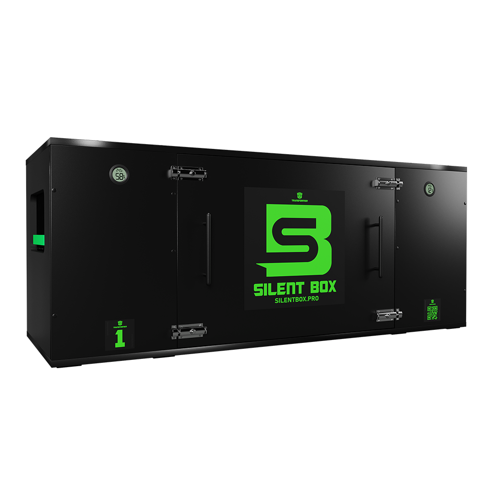 Шумобокс на один асік SILENT BOX TRANSFORMER 1 Black (TR1BlackTermo)