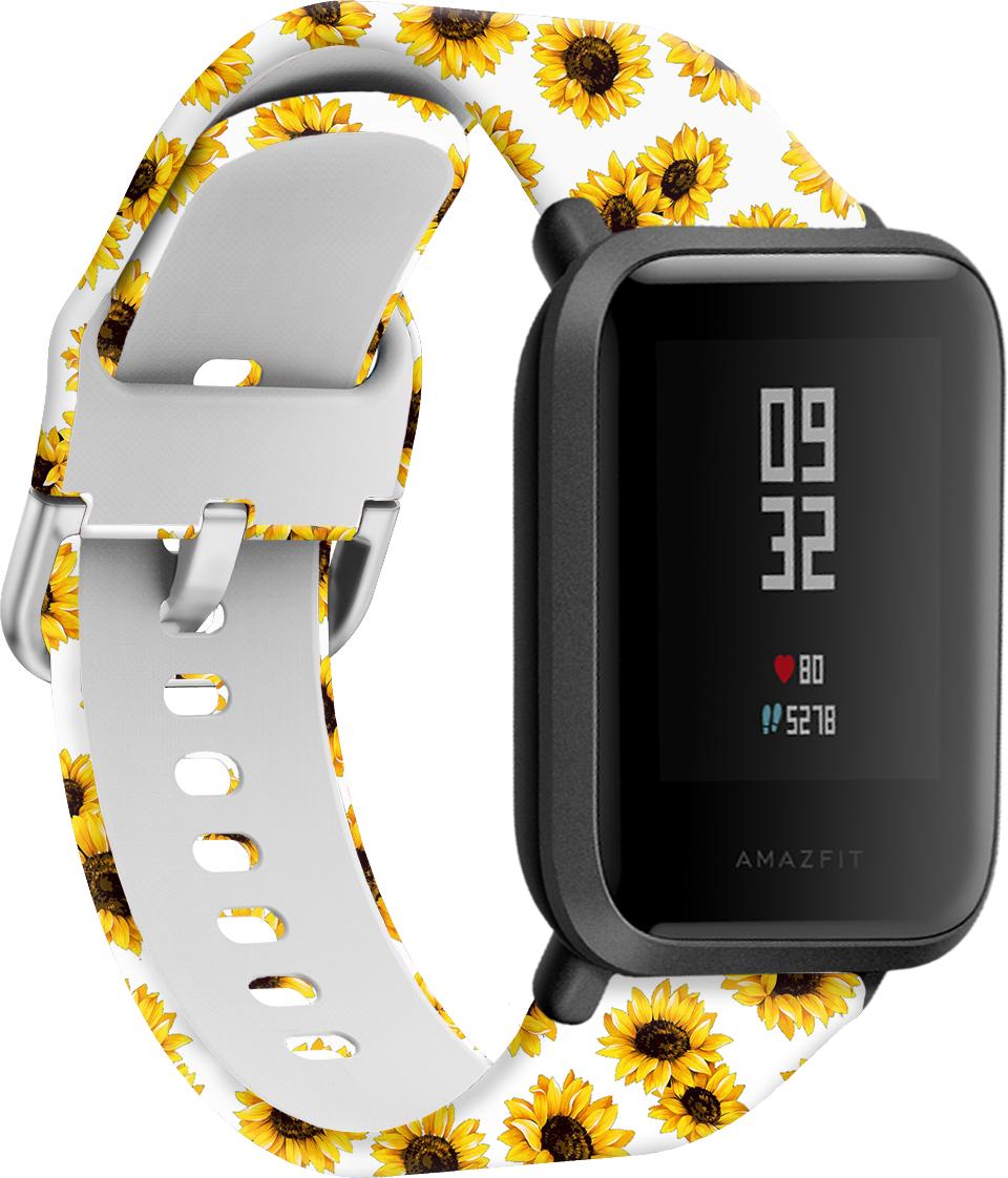 Ремінець Colorful для Amazfit Bip Sunflower White (28465)