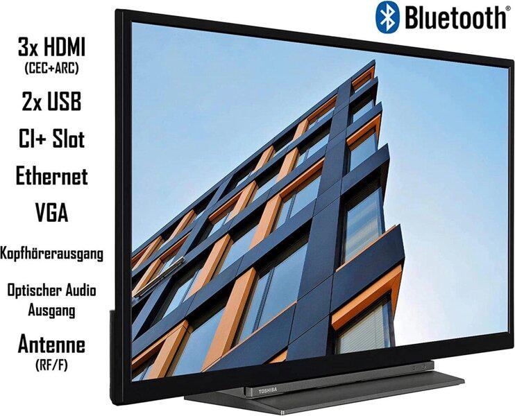 Телевизор Toshiba 24WL3C63DAX Smart TV/Bluetooth/60 Гц/HD/HDR 24" - фото 2