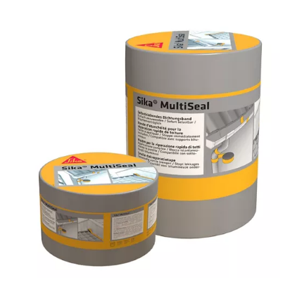 Лента самоклеющаяся кровельно-уплотняющая битумная Sika MultiSeal T 10 м х 50 мм Серый