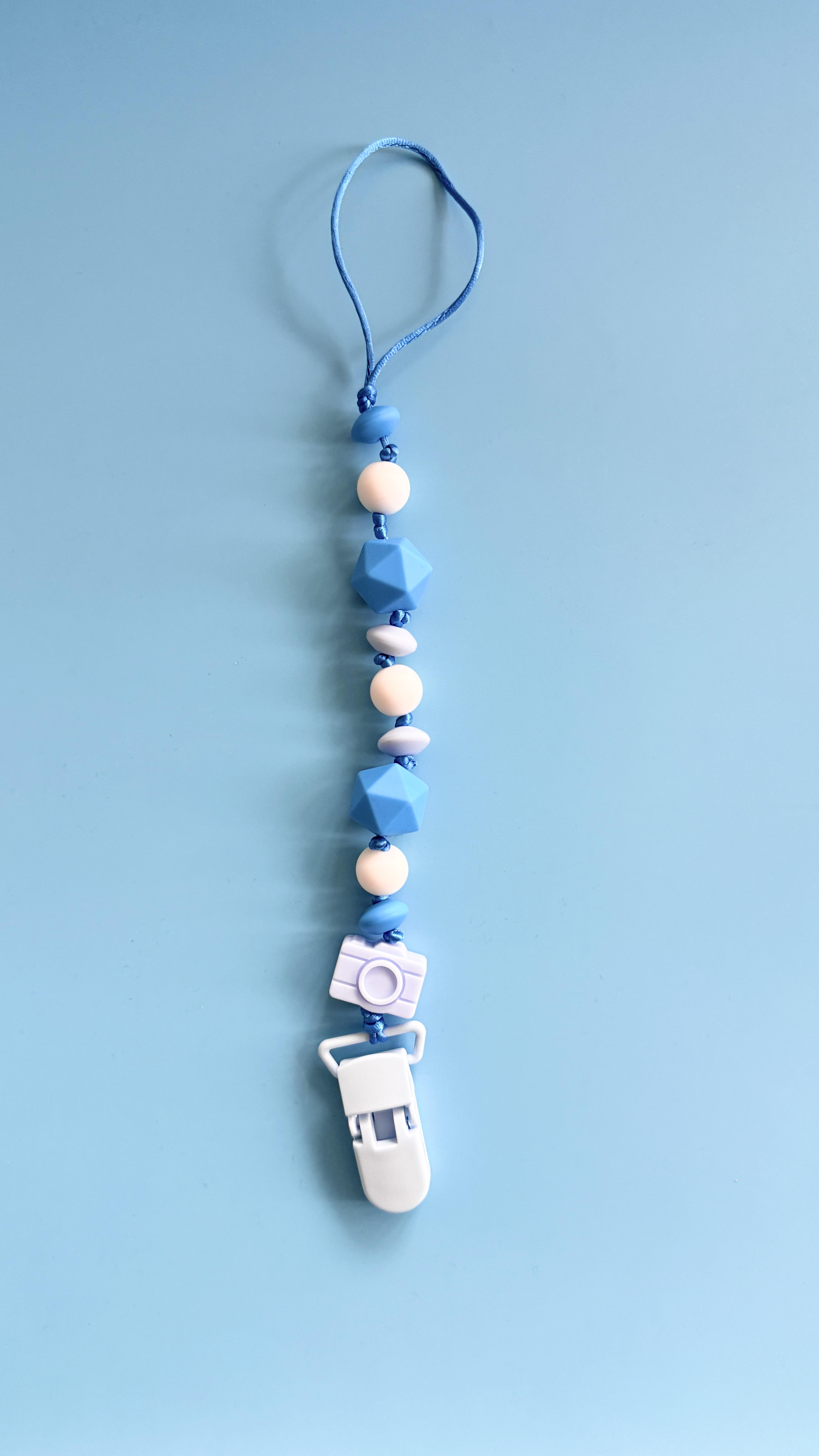 Держатель для пустышки Mommy Bag Голубовато-молочный (143976)