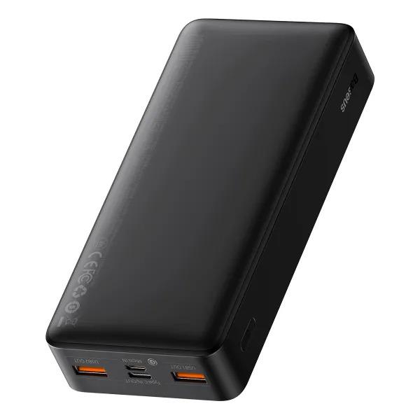 Повербанк BASEUS Bipow Digital Display QC PD 20W 20000 mAh Black (25397454) - фото 5 Повербанк BASEUS Bipow Digital Display QC PD 20W 20000 mAh Black (25397454) - фото 5