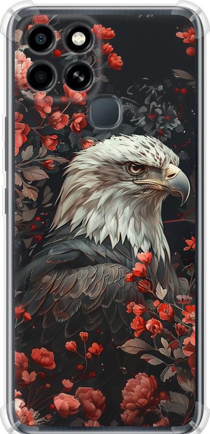 Чехол на Infinix Smart 6 Цветочный страж (6102sp-2758-42517)