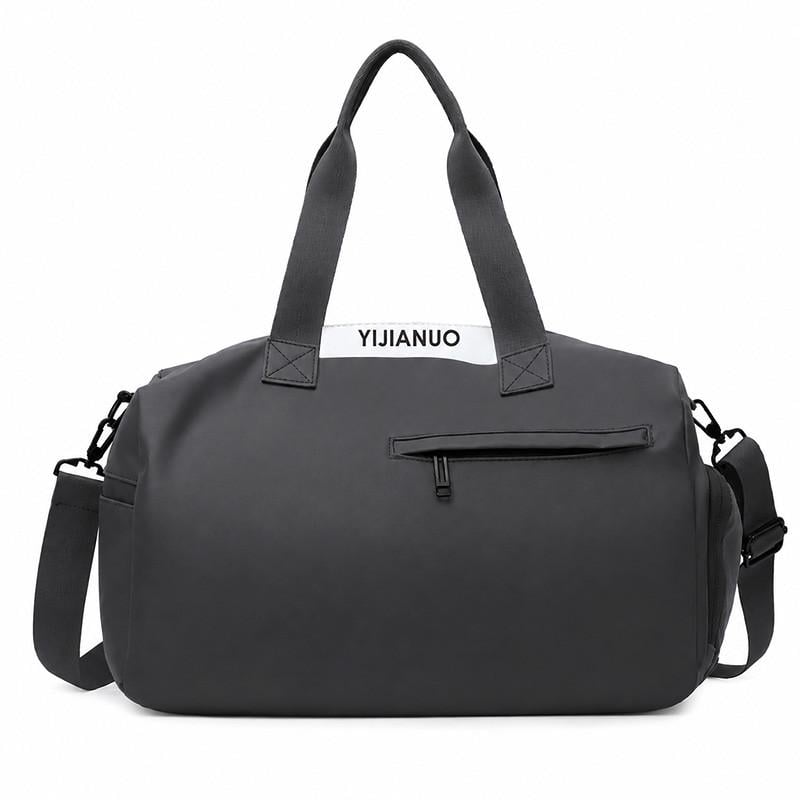 Сумка дорожная спортивная Lesko 728 с карманами снаружи/регулируемым плечевым ремнем Grey (37275048)