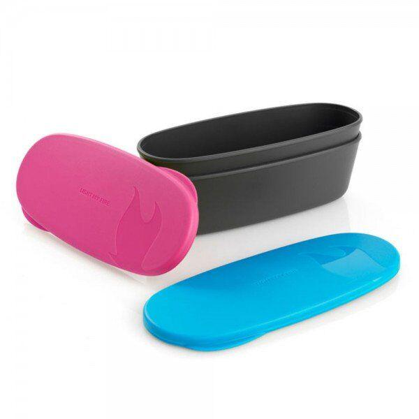 Набор посуды Light My Fire SnapBox Oval Fuchsia (LMF-SBO2FB) Набор посуды Light My Fire SnapBox Oval Fuchsia (LMF-SBO2FB)