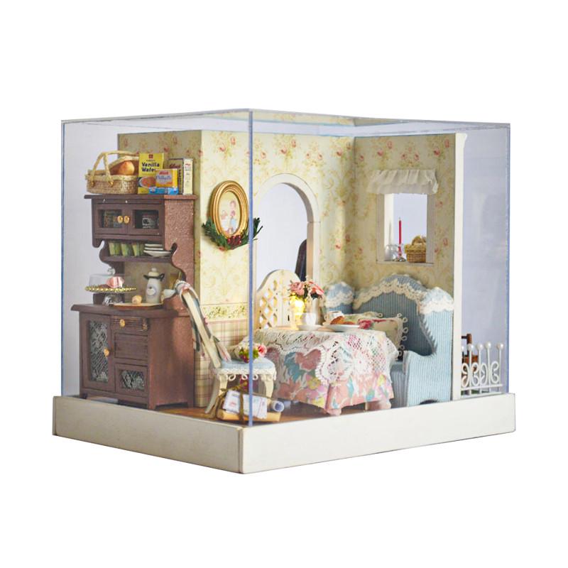 Кукольный дом конструктор Cute Room Z-002 Винтаж для детей 3D румбокс Кукольный дом конструктор Cute Room Z-002 Винтаж для детей 3D румбокс