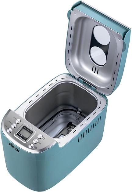 Хлібопічка VIMAR VBM 729 1500 г 850 Вт 15 програм Бірюзовий (27675321) - фото 2 Хлібопічка VIMAR VBM 729 1500 г 850 Вт 15 програм Бірюзовий (27675321) - фото 2