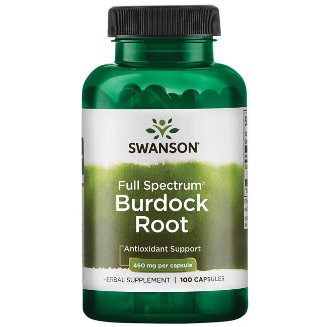 Корень лопуха Swanson Burdock Root 460 мг 100 капс. (000016128) Корень лопуха Swanson Burdock Root 460 мг 100 капс. (000016128)