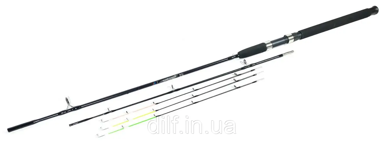 Вудлище фідерне EOS Black Crocodile 3 м 120-180 г/набір квівертипів (123457812) - фото 4