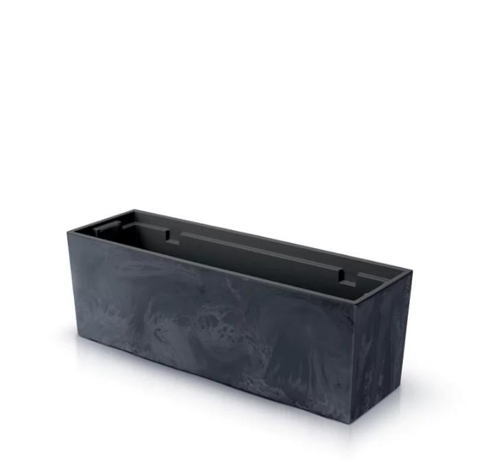Ящик балконний Prosperplast Urbi Case Beton Effect 80 см Антрацитовий/Мармуровий (DUC800E-S433)