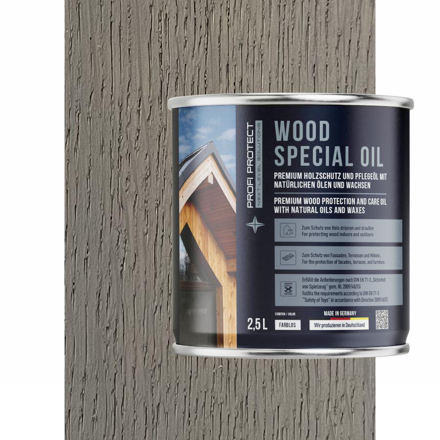 Масло для террасной доски ProfiProtect Wood Special Oil с воском 2,5 л Ventana eiche (24648925)