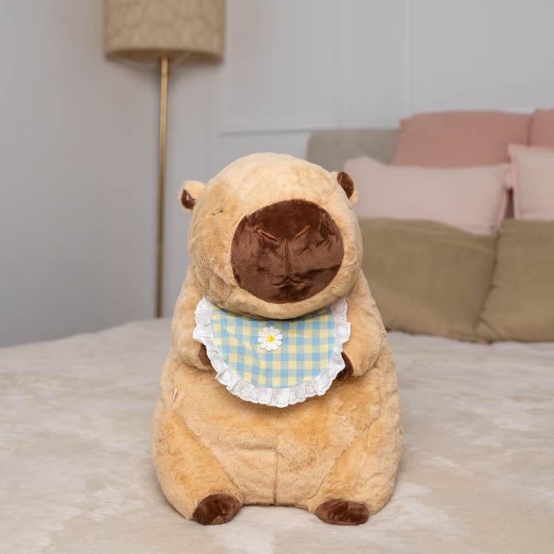 Плед/подушка детский Капибары 120x60 см Бледно-коричневый (88440)