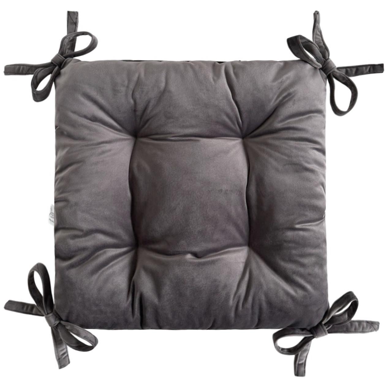 Подушка для стільця/крісла/табурету 45х45х8 см Коричневий (1885679017) - фото 1 Подушка для стільця/крісла/табурету 45х45х8 см Коричневий (1885679017) - фото 1