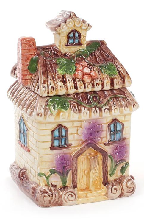 Сказочный домик из банки – декор полимерной глиной своими руками