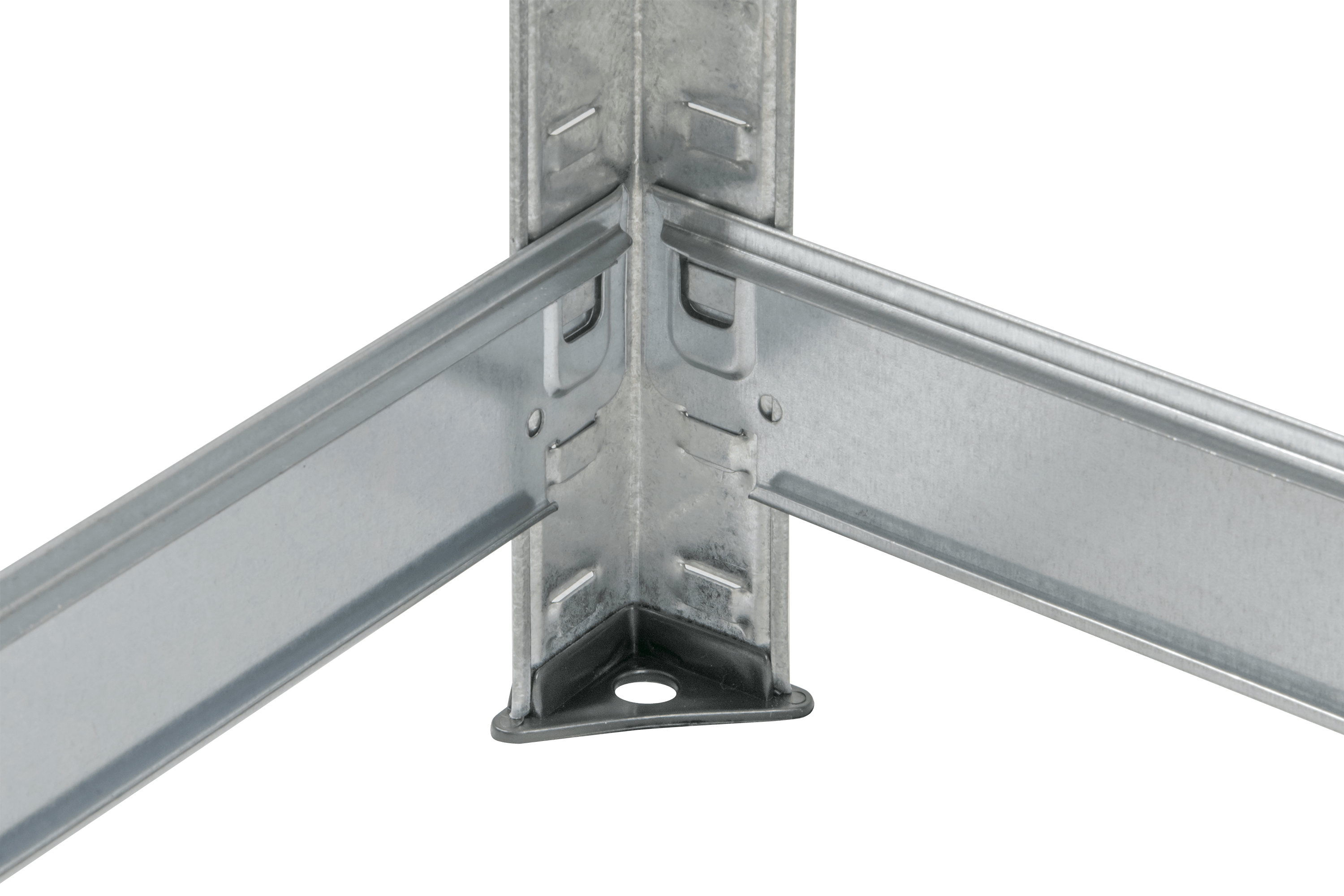 Стелаж StahlPro Pure 1800x900x450 мм металевий оцинкований 5 полиць ХДФ - фото 3