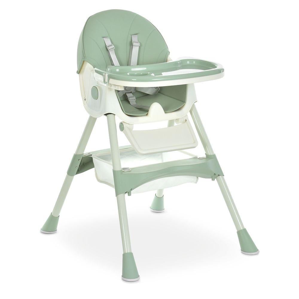 Стільчик дитячий для годування Bambi M 6302 з конструкцією, що складається з комбінованих матеріалів 61х76х95 см Зелений (150-7-M 6302 Olive)
