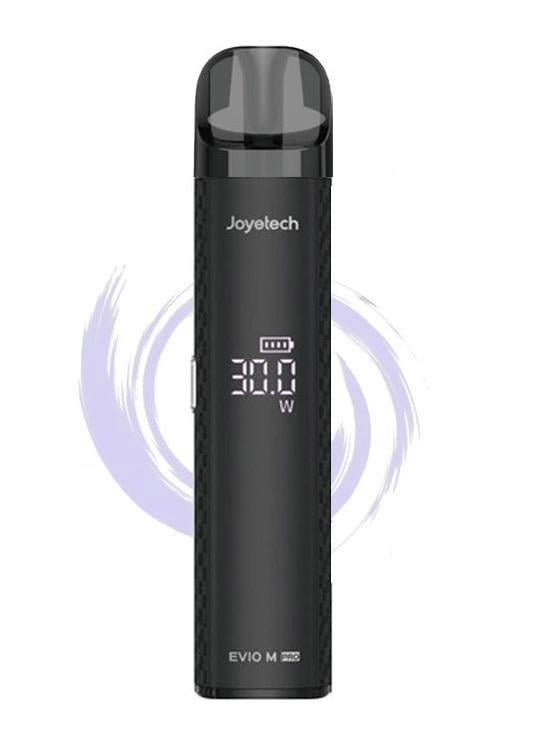 Електронна сигарета багаторазова Joyetech Evio M Pro Evio Grip POD-система 2,8 мл 1100 mAh Black Carbon (Evio M black carbon) - фото 6