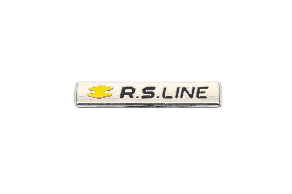 Логотип задний RS 1 для Renault Clio V 2019-2024 гг. нержавеющая сталь 1 шт. (117759) Логотип задний RS 1 для Renault Clio V 2019-2024 гг. нержавеющая сталь 1 шт. (117759)