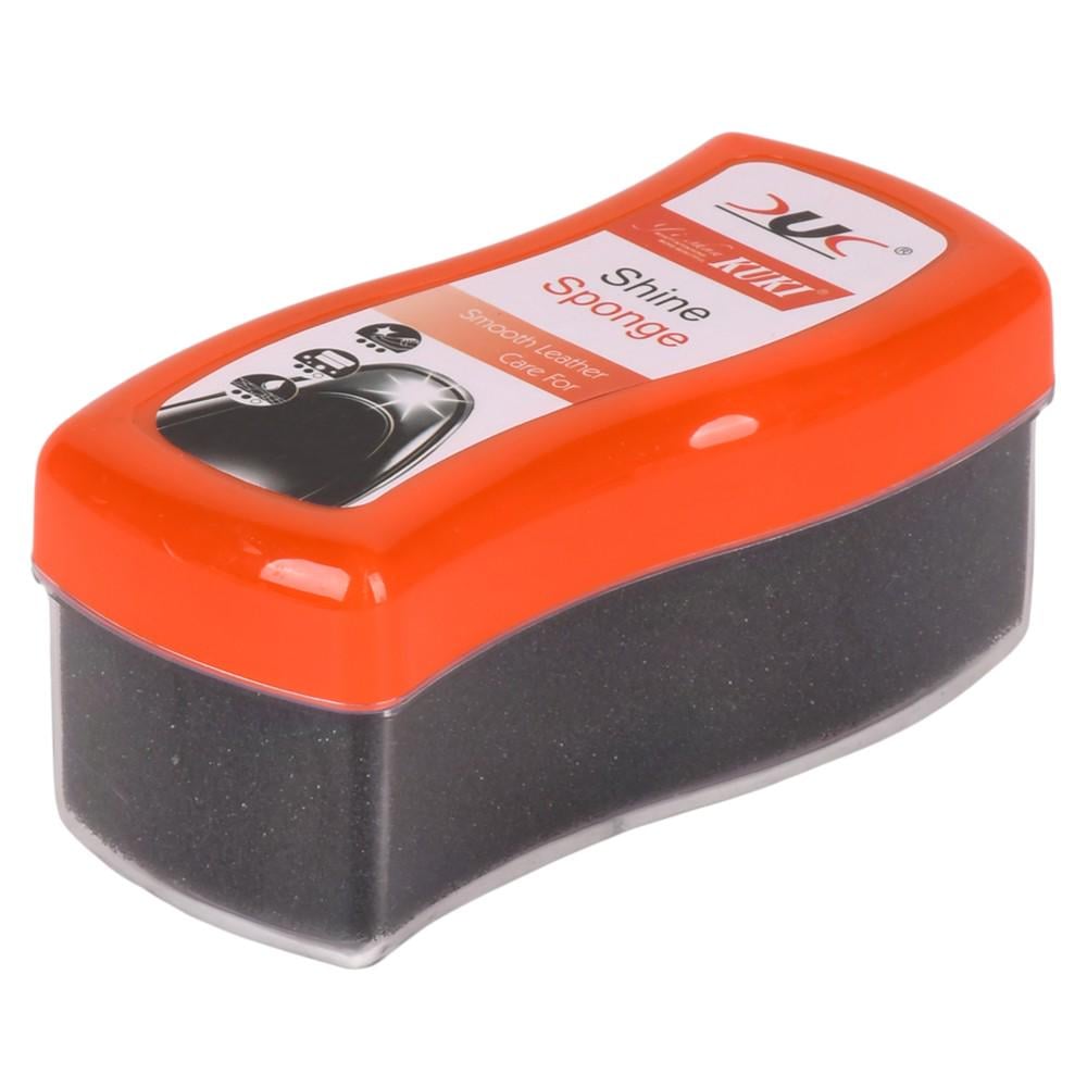 Губка для взуття KUKI R35007 12 см для гладкої шкіри Помаранчевий (31980343)