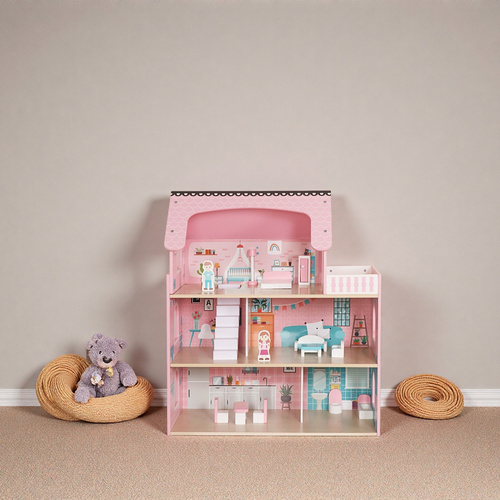 Кукольный домик Kruzzel 26364 деревянный (26364) - фото 6